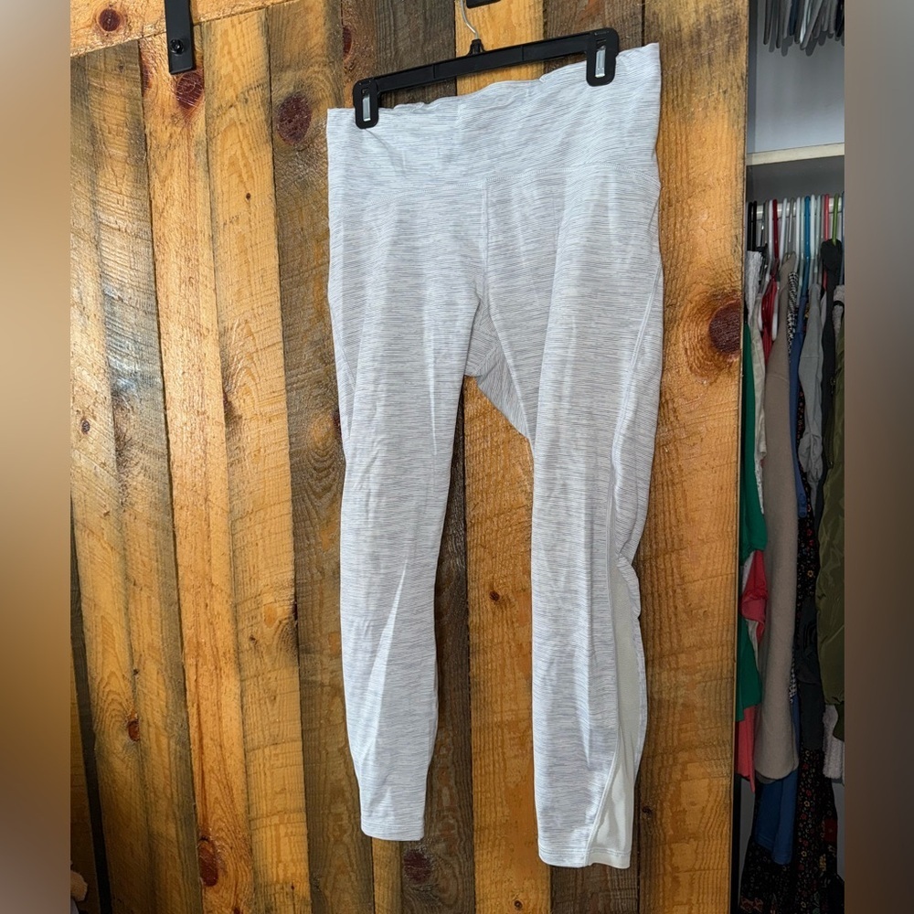 lululemon athletica Light Gray Leggings